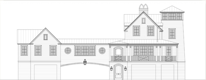 Kiawah River Study — Architectural Elevation