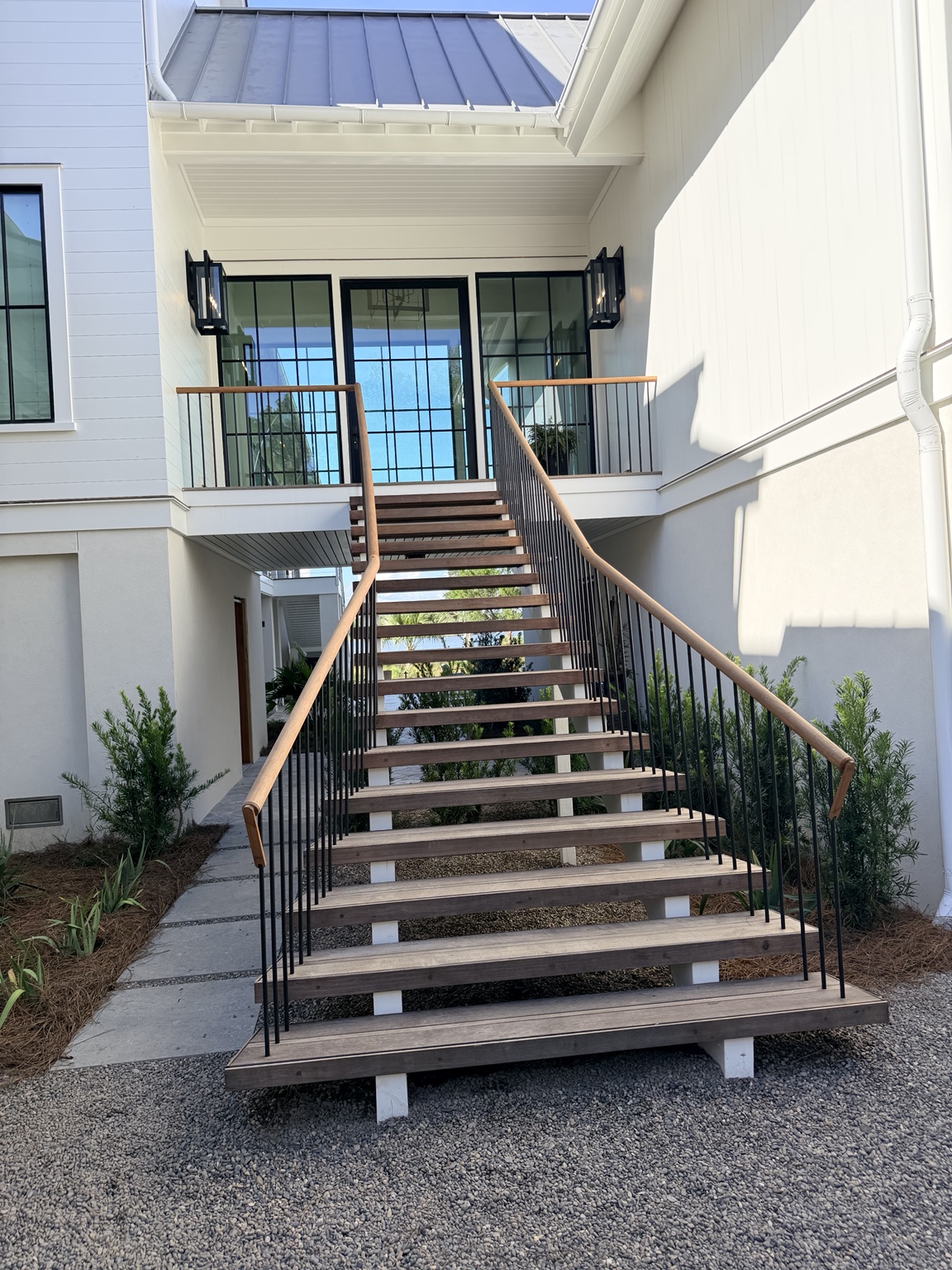 An Open-Air Stair