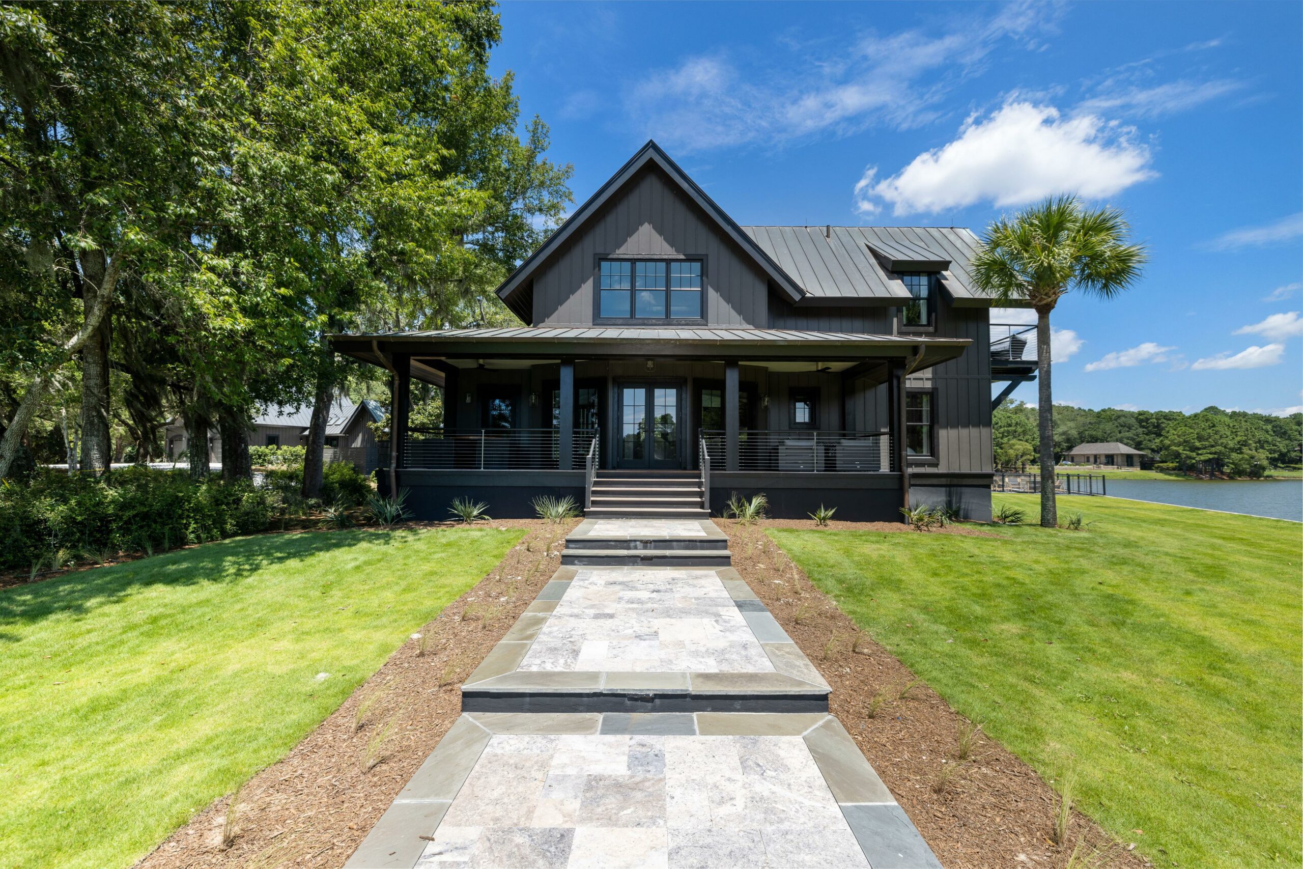 Front View of a House
