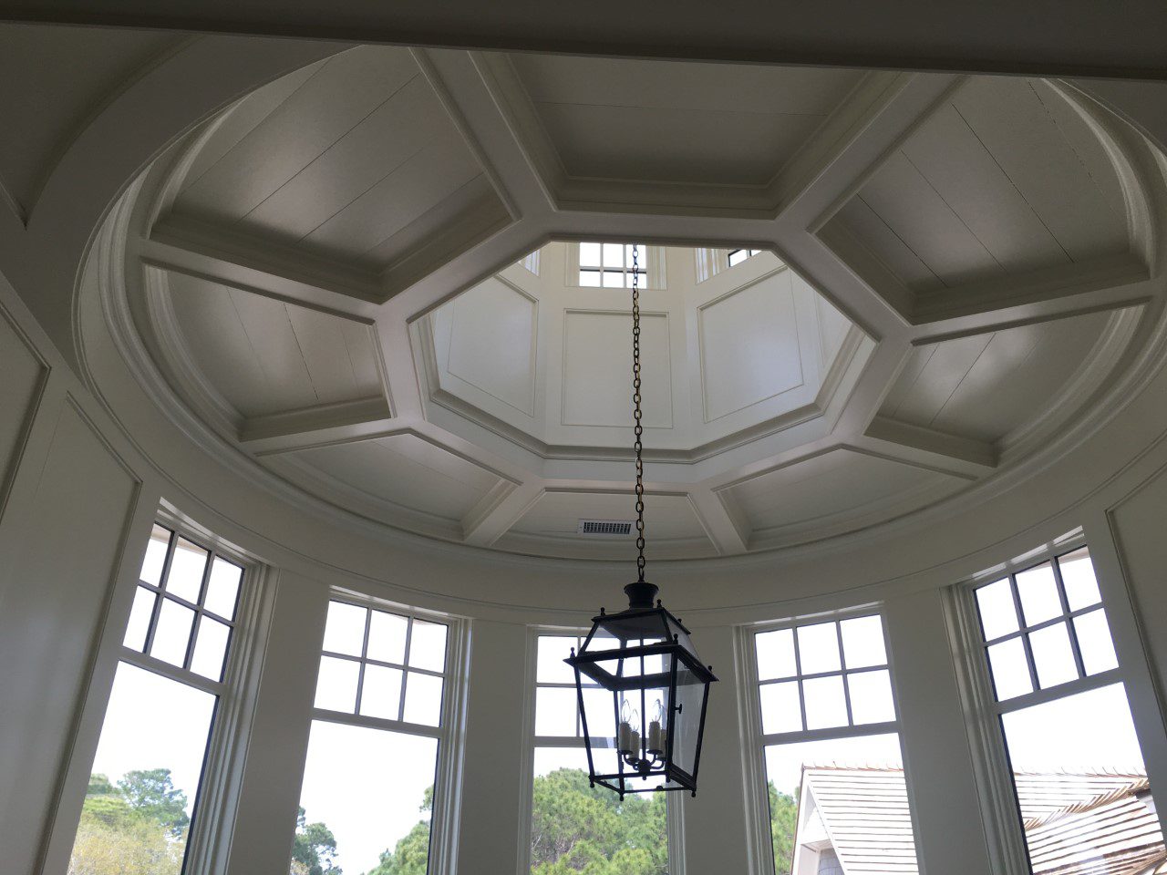 Beautiful Ceiling and Hanging Light