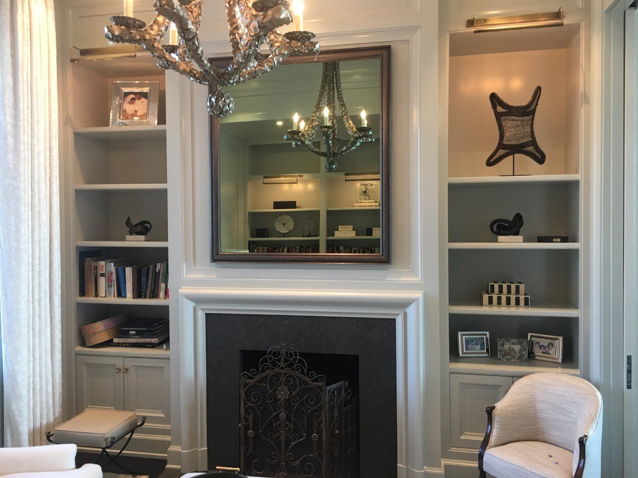 Ceiling Lights and Mirror