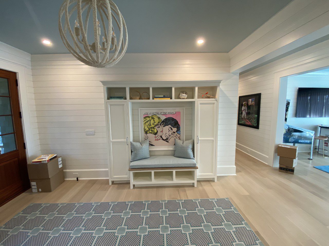 Two Pillow and Chair