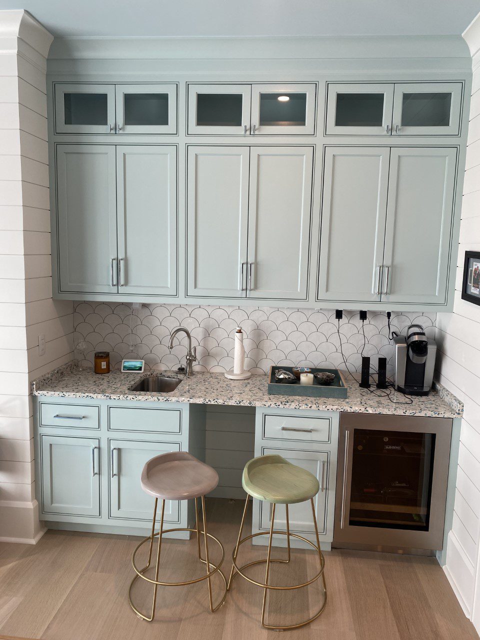 Two Chairs, Sink and Cabinet